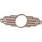 Ekena Millwork Elizabeth Wood Fretwork Pierced Ceiling Medallion, Walnut, 20"W x 10"H x 5 1/2"IW x 9 1/2"IH x 3/8"T CMWP20X10X0375EBWA - alternate 4